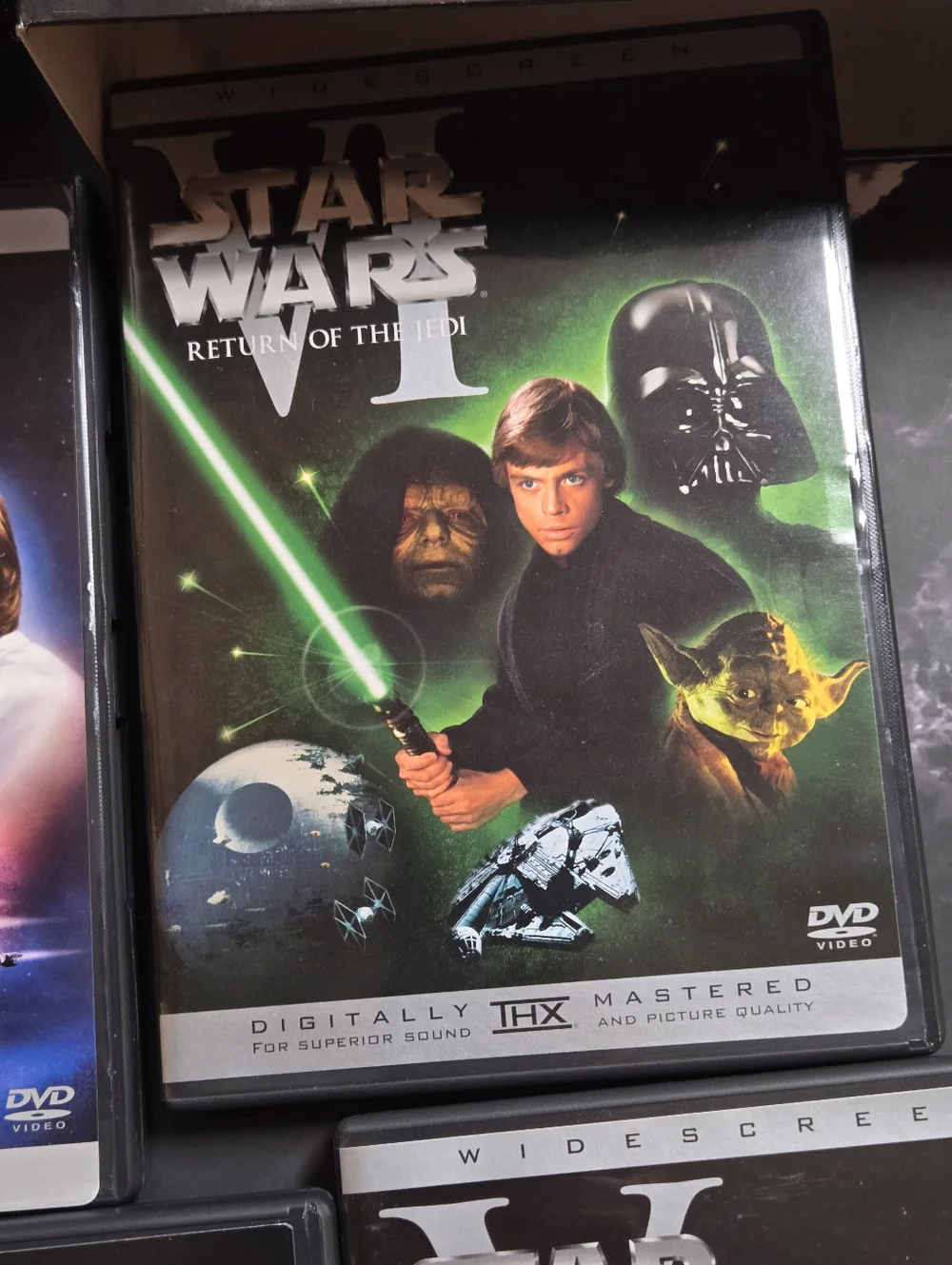 Star Wars Original Trilogy DVD Box Set - 4 Pack - Picture 13 of 16